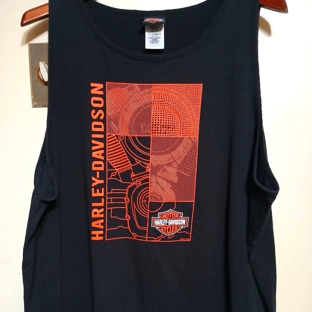 Harley-Davidson mens sleeveless tanktop